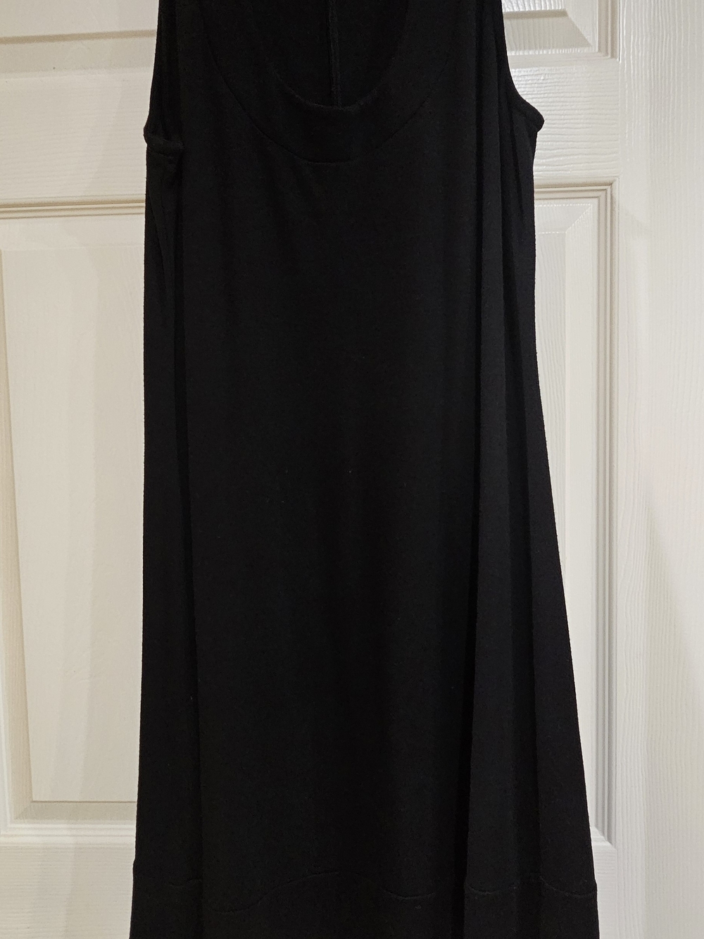Karen Kane Black A-Line Knit Sleeveless Dress. Sz 1X
